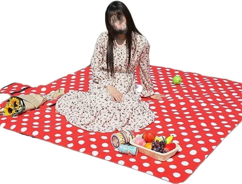 CVdrtyED Picnic Blanket Outdoor Portable Picnic Blanket,Sandproof and Waterproof Beach Mat Tote for Park Hiking Travel Outdoor Mat
