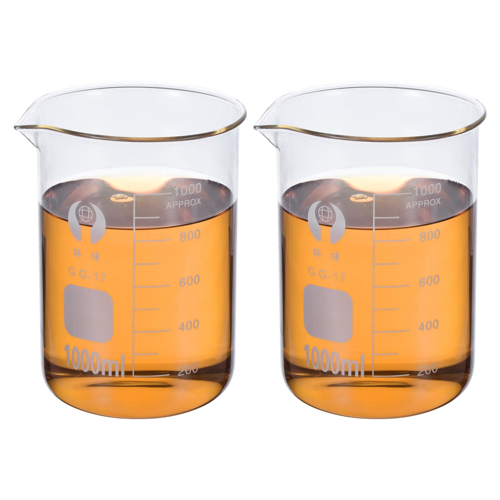 Gobelet doseur borosilicate PATIKIL 1000ml récipient gradué liquide