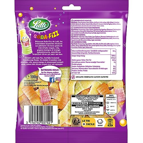 Lutti Sodafizz 100 g Lot de 2 - vue 3