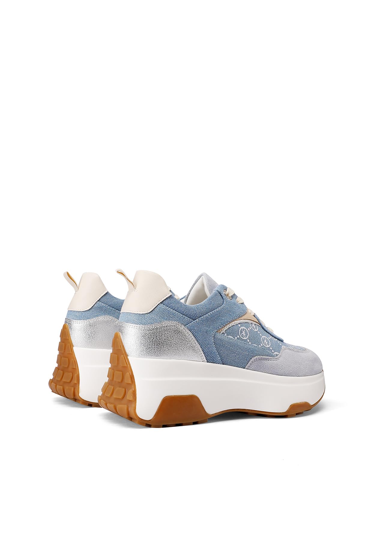 QUEEN HELENA Zapatillas de deporte de plataforma casuales para mujer X30-21