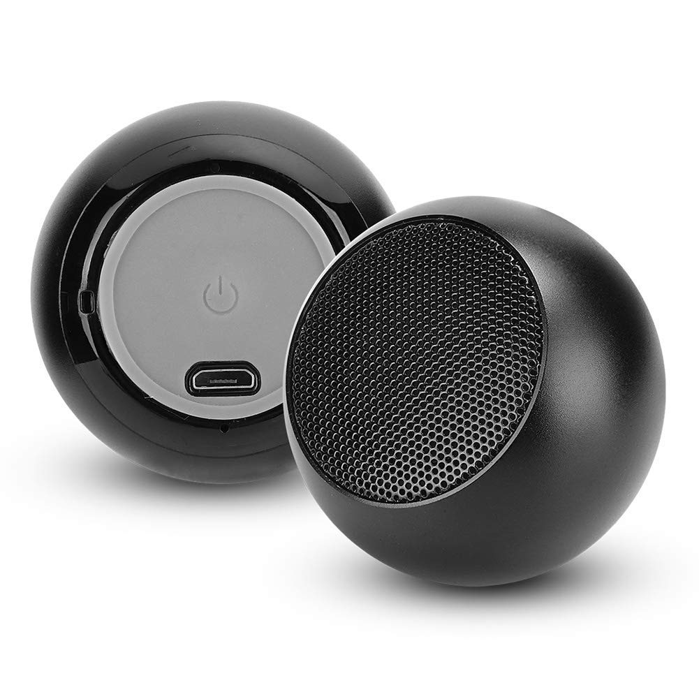 BM3D Aluminum Black Portable Hi-Fi Stereo Bluetooth Speaker Compact Sound Hands- Call Loudspeaker Box TWS Aluminum Stereo Bluetooth Loudspeaker