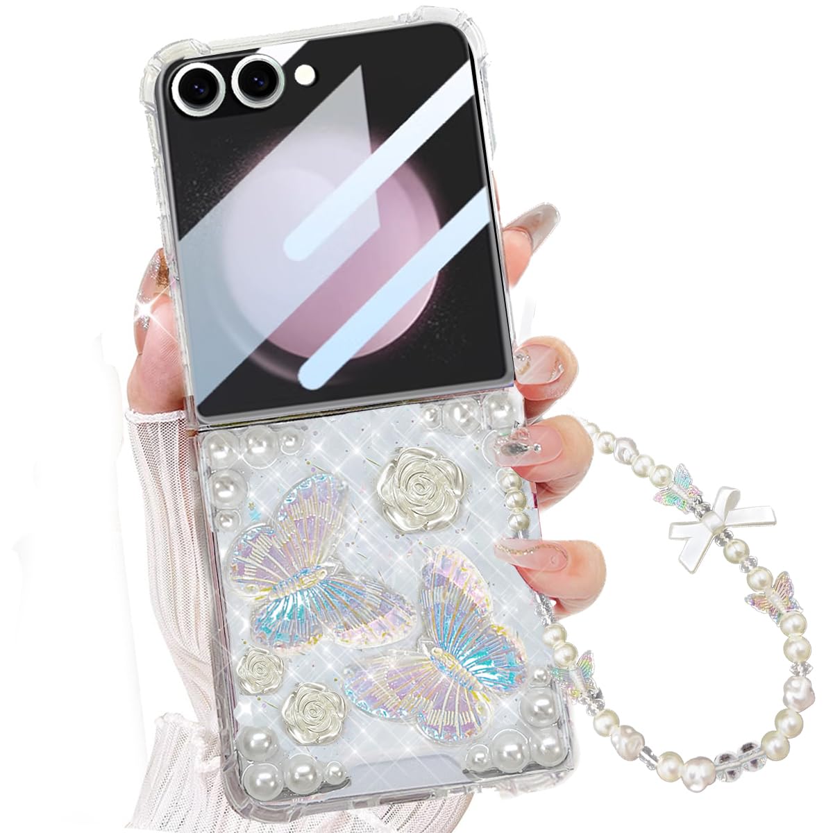 Amazon.com: AuroiCYY Compatible with Samsung Galaxy Z Flip 7 Case