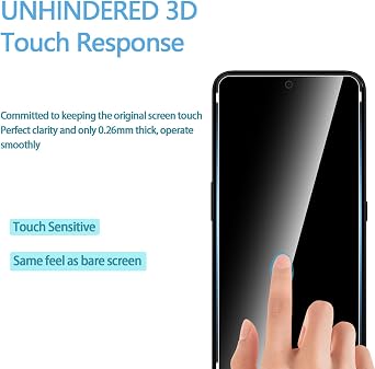 Anoowkoa 2 Pack for Nothing CMF Phone 2 Pro Screen Protector + [2 Pack] CMF Phone 2 Pro Camera Lens Tempered Glass Protector.9H Hardness.Support Fingerprint Unlock Bubble-Free.Easy Installation