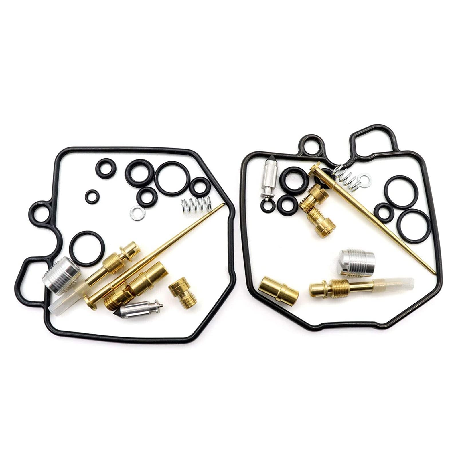 SecosAutoparts 2 x Carburetor Rebuild Kit Compatible with Honda CM400 CM400T CM400C CM400E 1980-1981