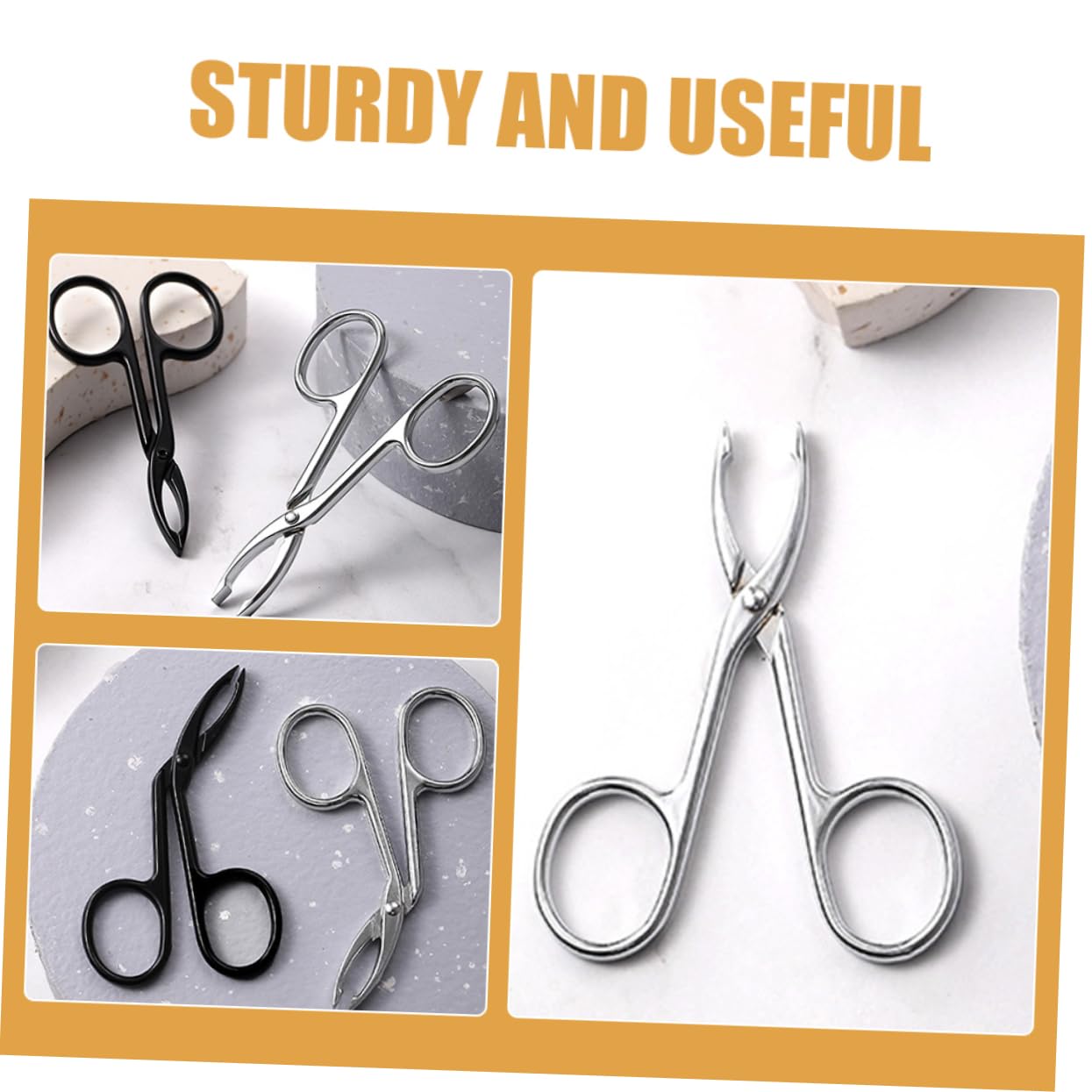 5 Set Pinze Per Sopracciglia Sopracciglio Trimmer Per Sopracciglia Da Donna Per Donne Facciale Pinzette Attrezzo Pinzetta Acciaio Inossidabile 4 Pezzi*5