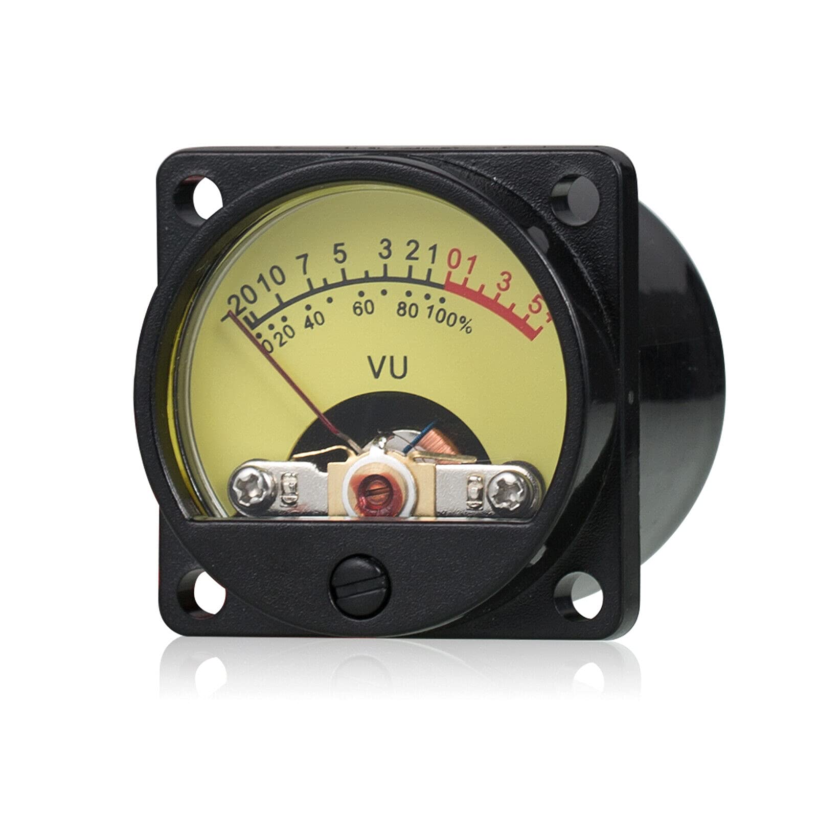 Dual Analog VU Meter DB Panel Schallpegelanzeige mit Treiberplatine für DIY-Verstärker