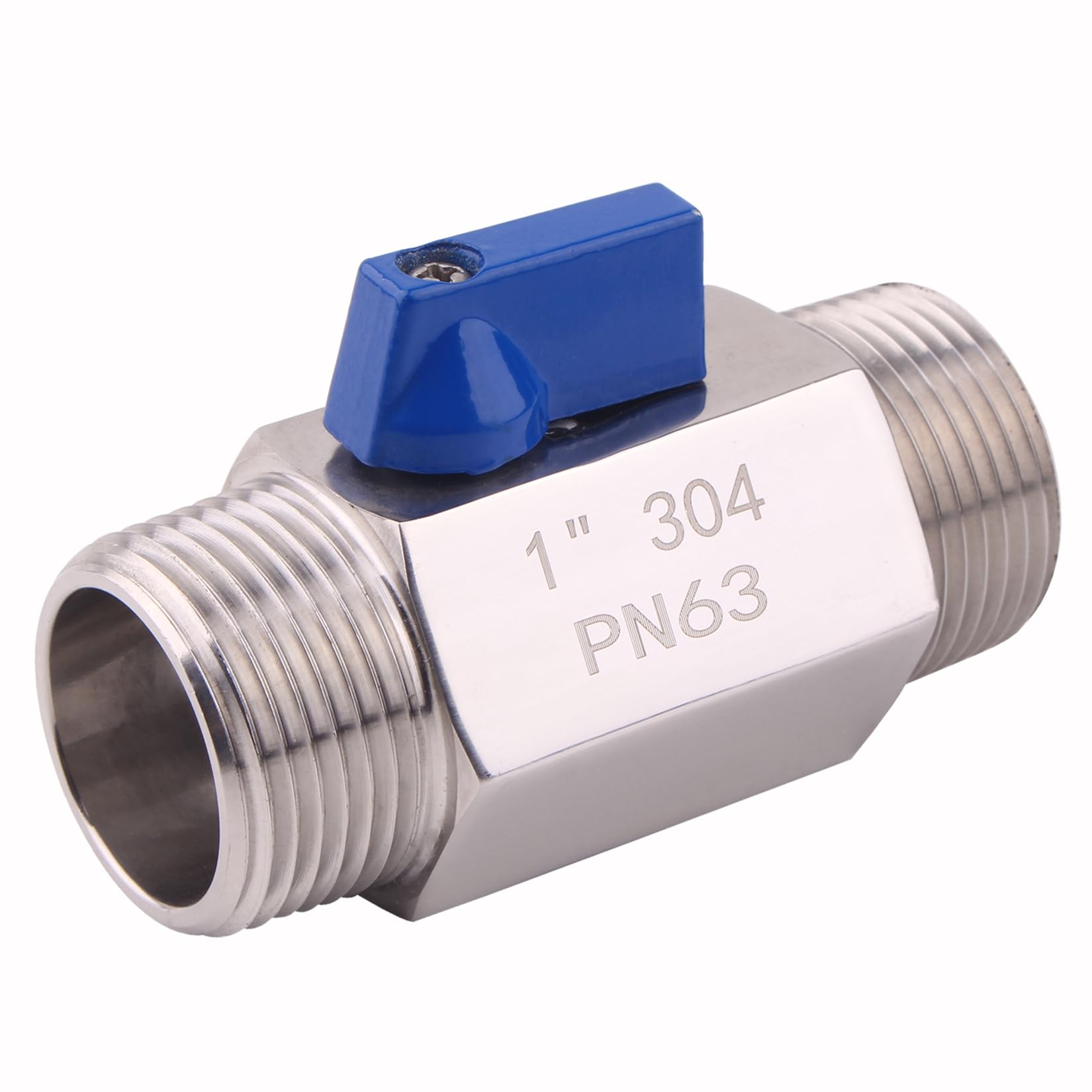Vanne à bille 1" en acier inoxydable de haute précision NPT