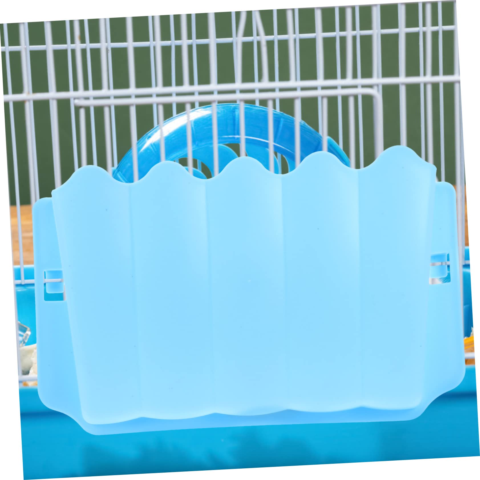 POPETPOP 3piezas Comedero Colgante para Conejos Hámsters y Roedores Alimentador Resistente y Práctico para Jaulas y Exteriores Diseño