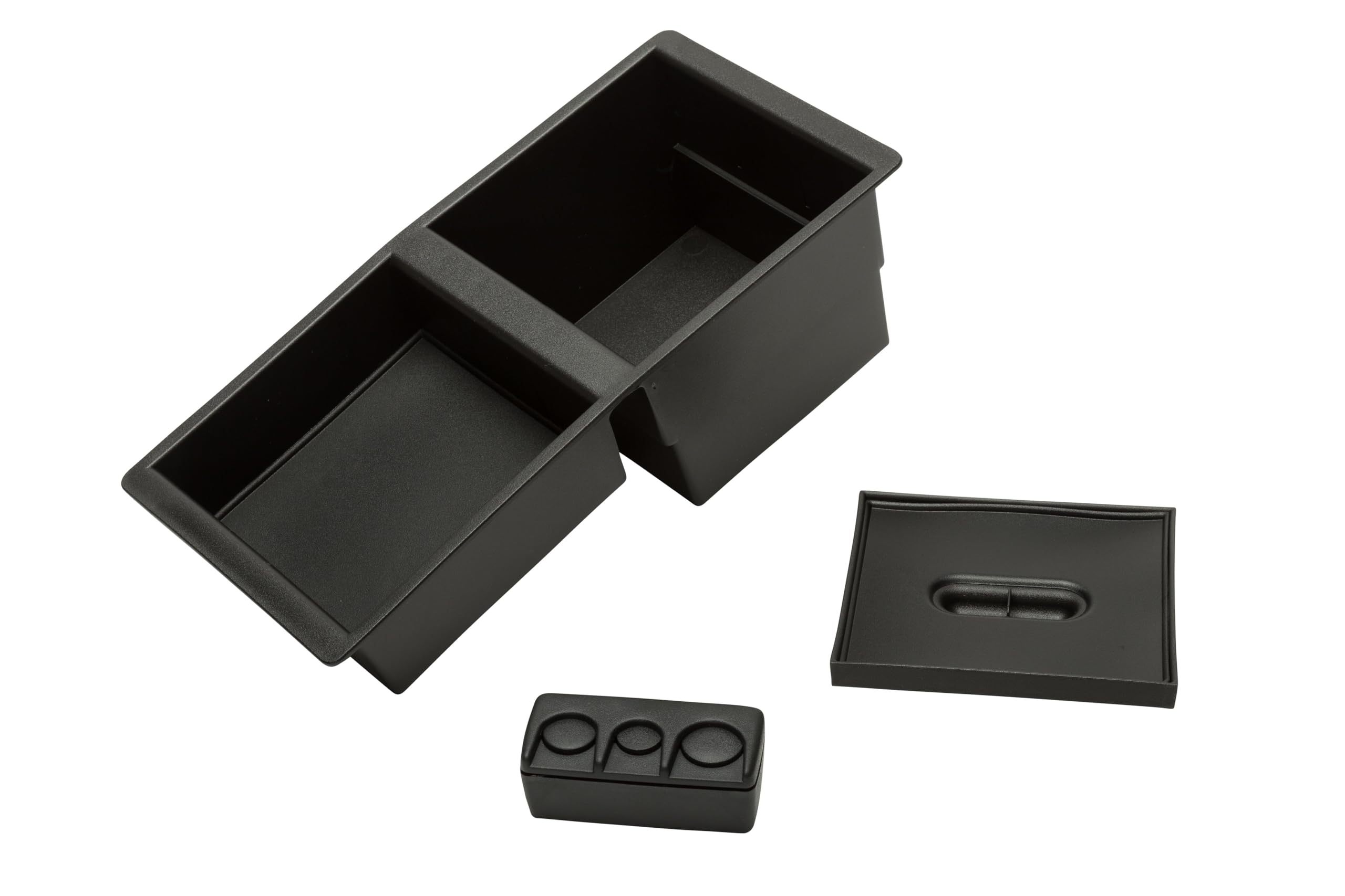 GM Accessories 22817343 Front Center Console Tray Organizer in Black