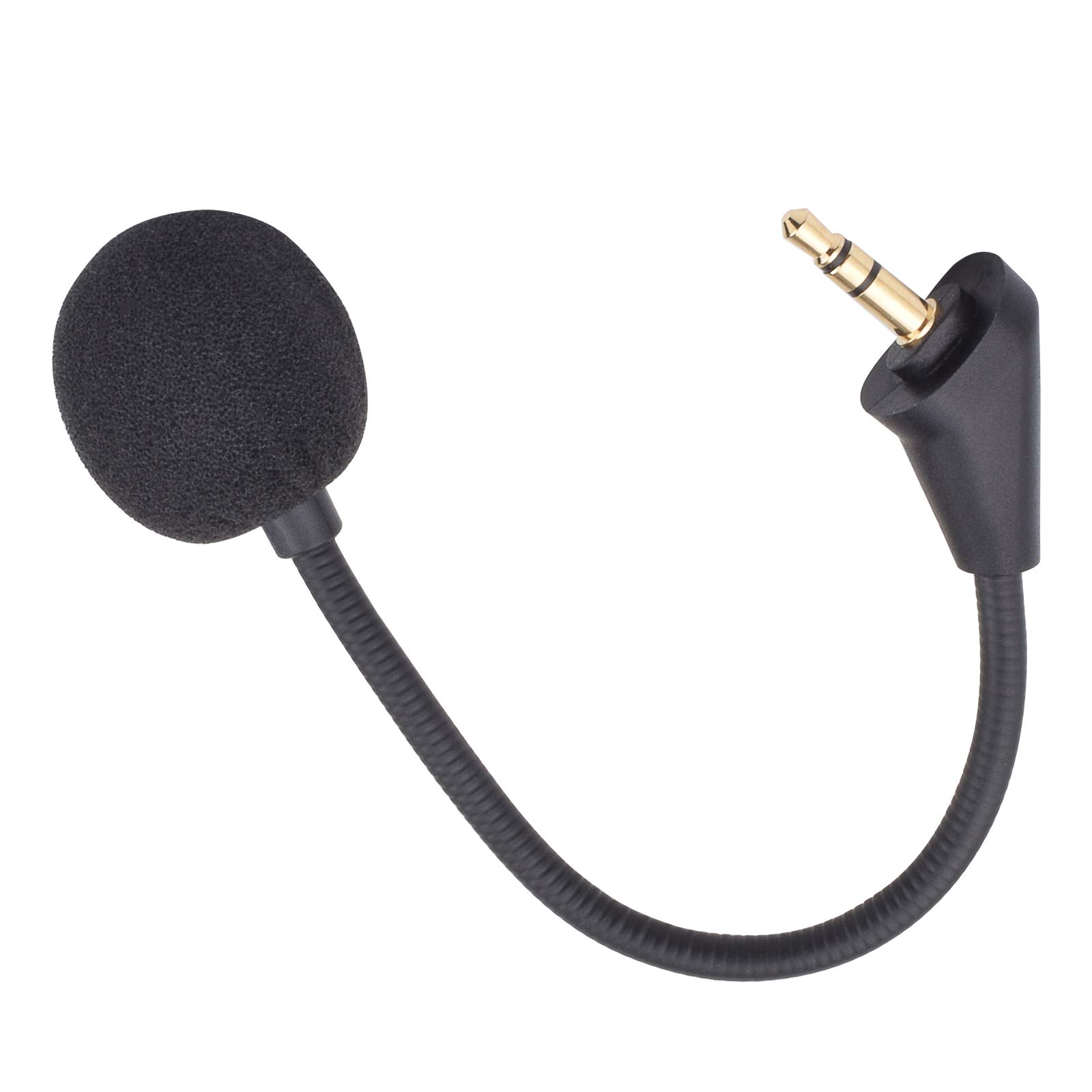 AlitutumaoReplacement Cloud Alpha Game Mic 3.5mm Detachable Microphone Boom Compatible with Cloud Alpha S/Alpha/Cloud9 Edition Gaming Headset