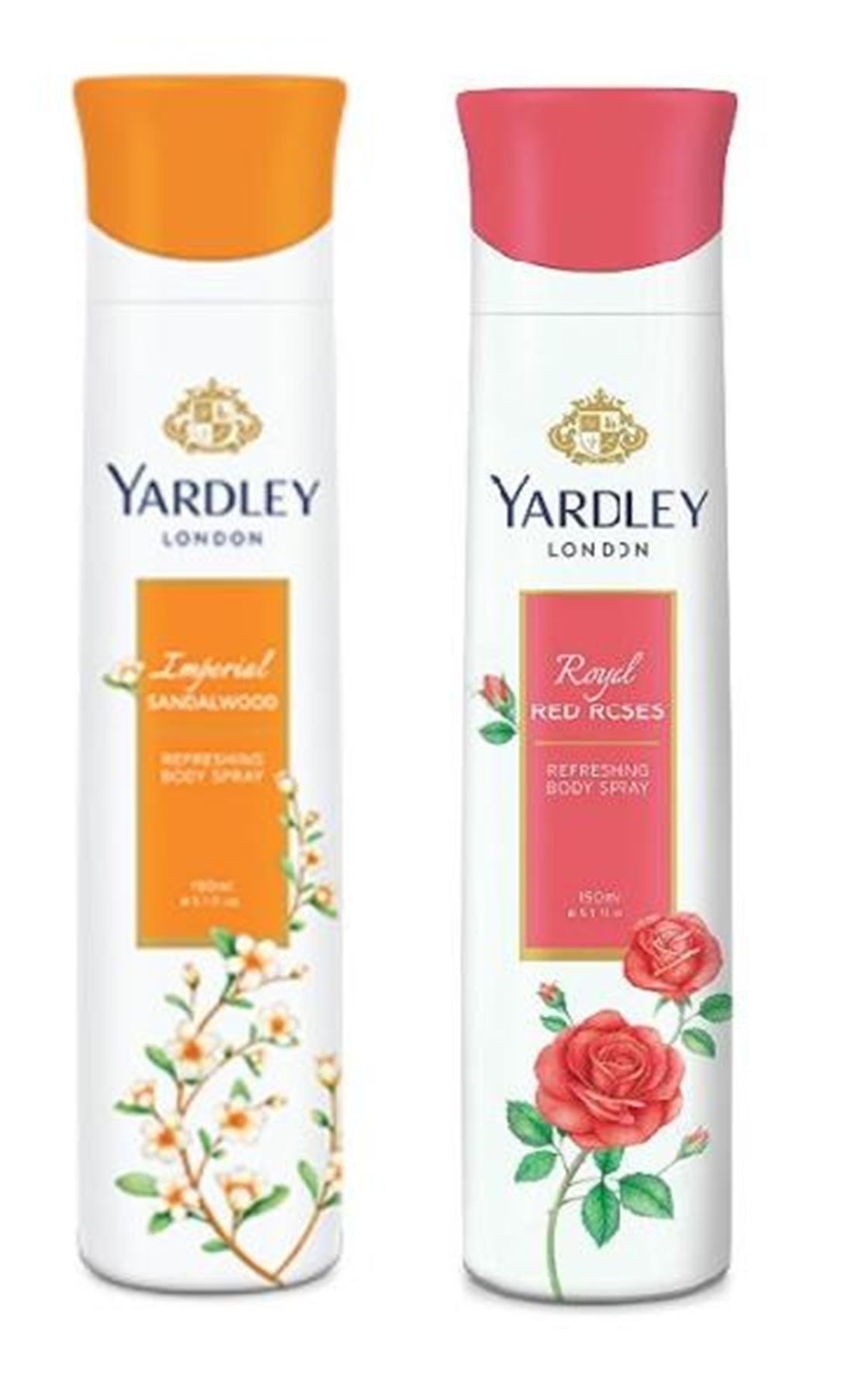 Yardley London Liquid Deodorant For Women Sandalwood And Red Rose Combo Pack 2 (150 Ml)-image-26