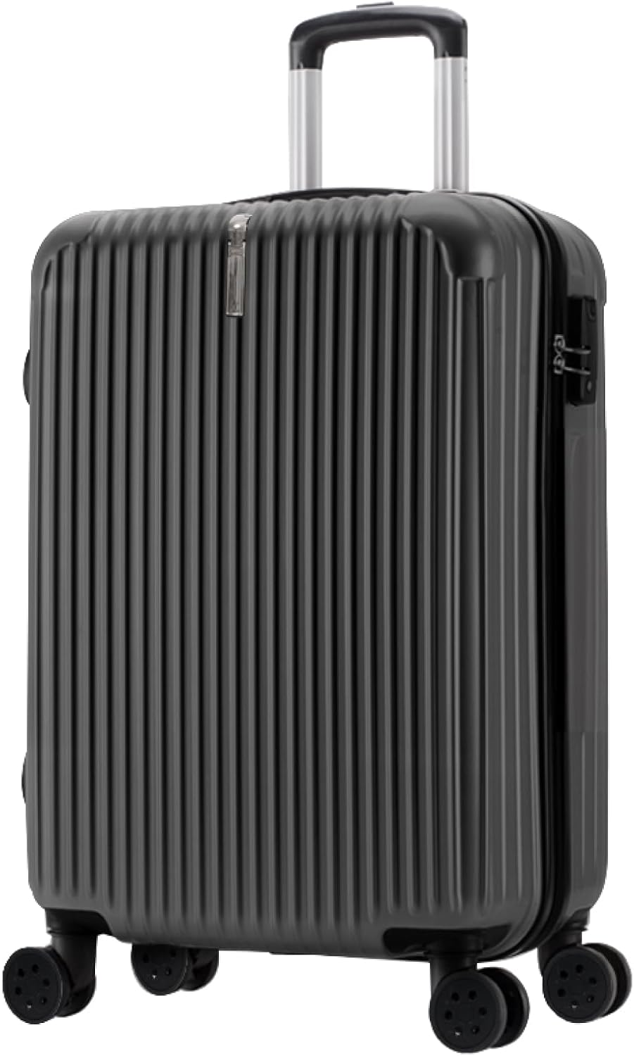 [ｇｇｋｋ] スーツケース キャリーケース Mサイズ 60L キャリーバッグ 大容量 4-7日用 軽量設計 360度回転 大容量 フ