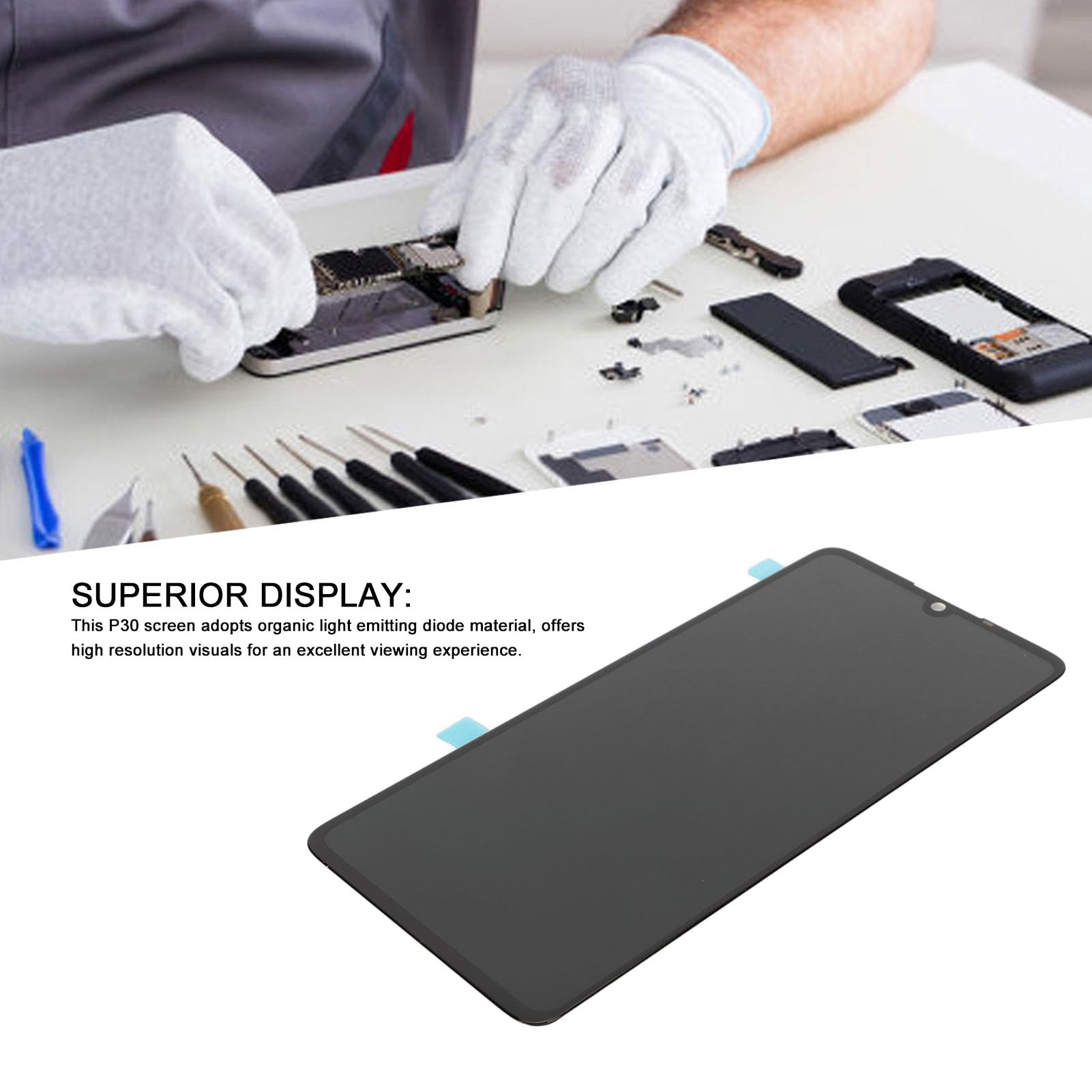 P30 Digitizer Touch Screen Assembly,