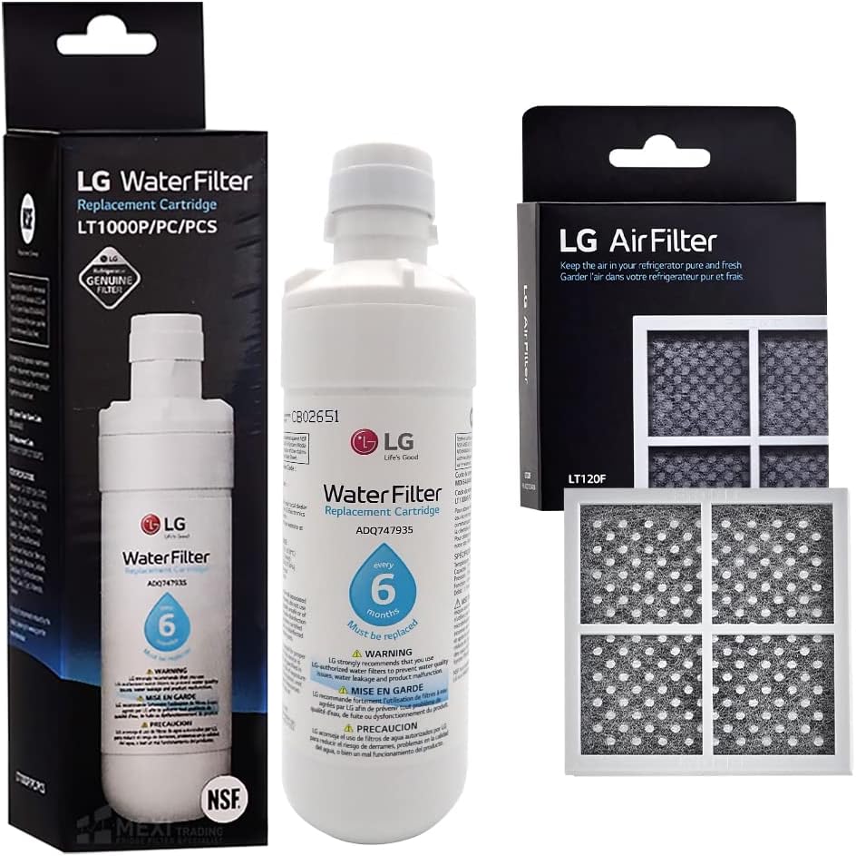 LG Genuine LT1000P ADQ74793501 MDJ64844601 Replacement Water Filter
