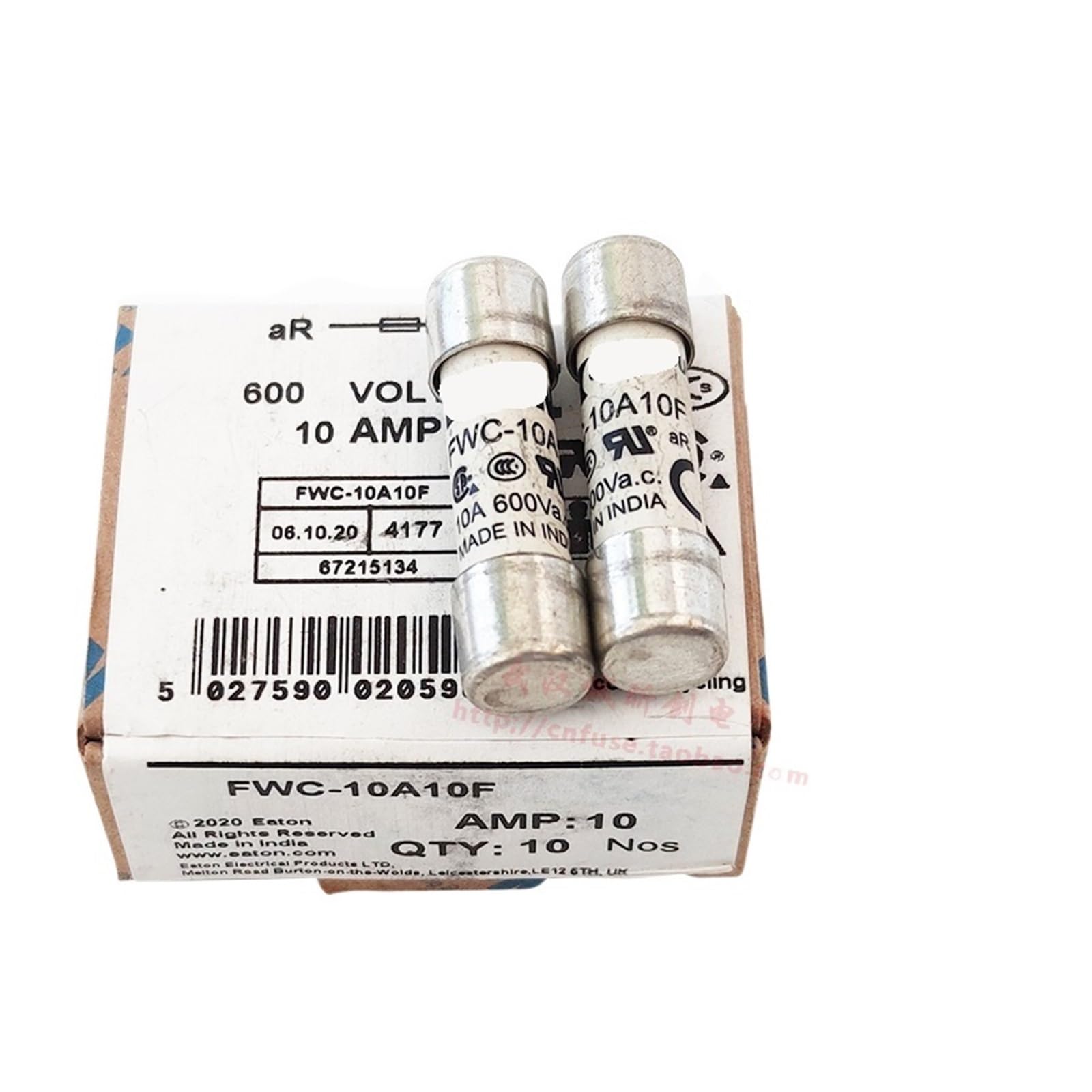 Fusibile Ad Alta Velocit&agrave; Eaton Bussmann FWC-25A10F - 25A 600V - Nuovo