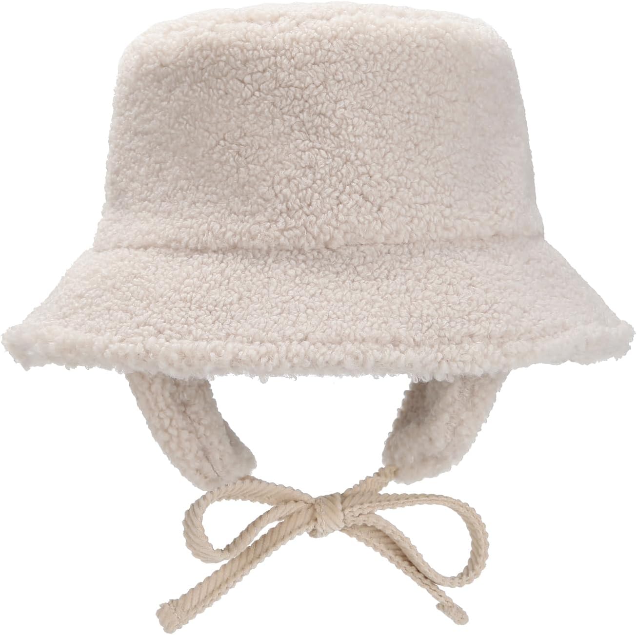 New SKADI Fleece Earmuff Bucket Hat for Winter Warm Ear Protection | Soft Cozy Fleece Bucket Hat for Women & Men - Image 2