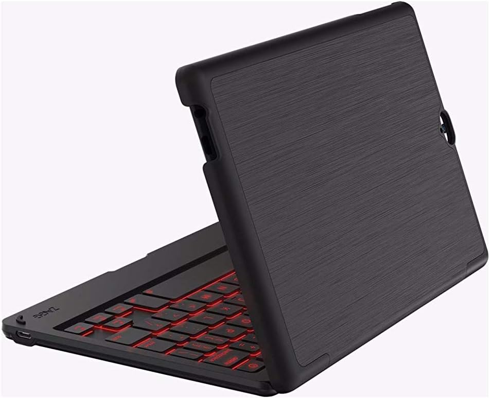 ZAGG Folio Case closed, showing the back of the case with a textured finish