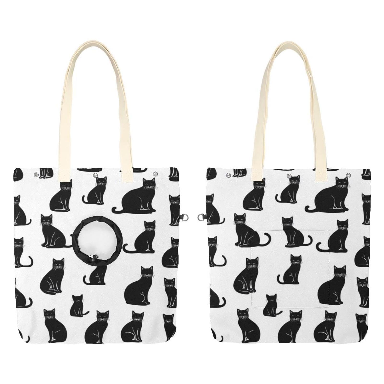 Sac de transport chat en toile pour partager chaque instant ensemble