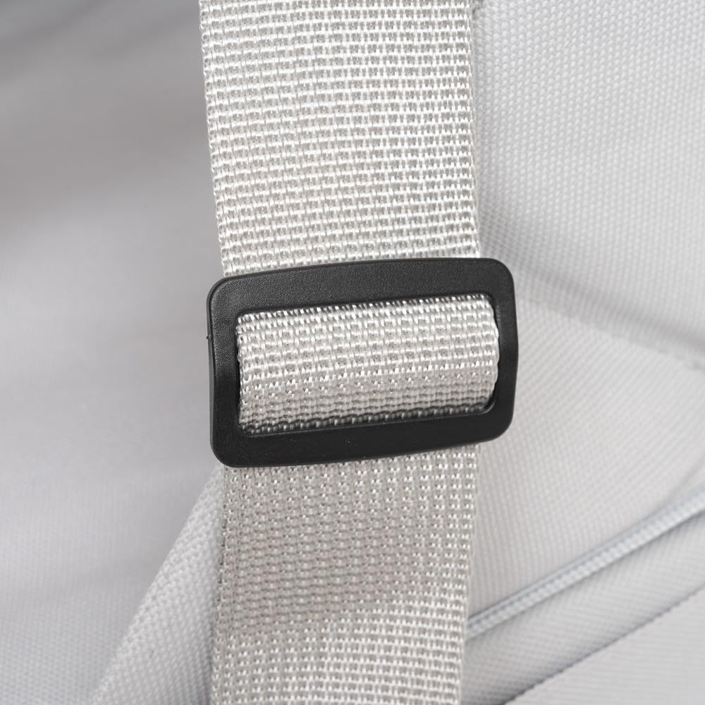 Interbaby - Chaise haute d'appoint portable pour bébé - Siège bébé - Convertible en sac à dos ou en sac - Pliable, léger et avec poignée réglable pour le transport - Étoiles grises