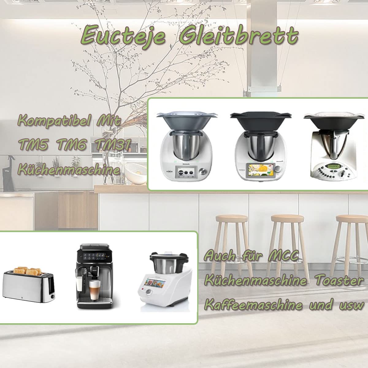 Vassoio Scorrevole Per Elettrodomestici Da Cucina - Base Estraibile Per Macchina Caff&egrave;, Mixer E Altri