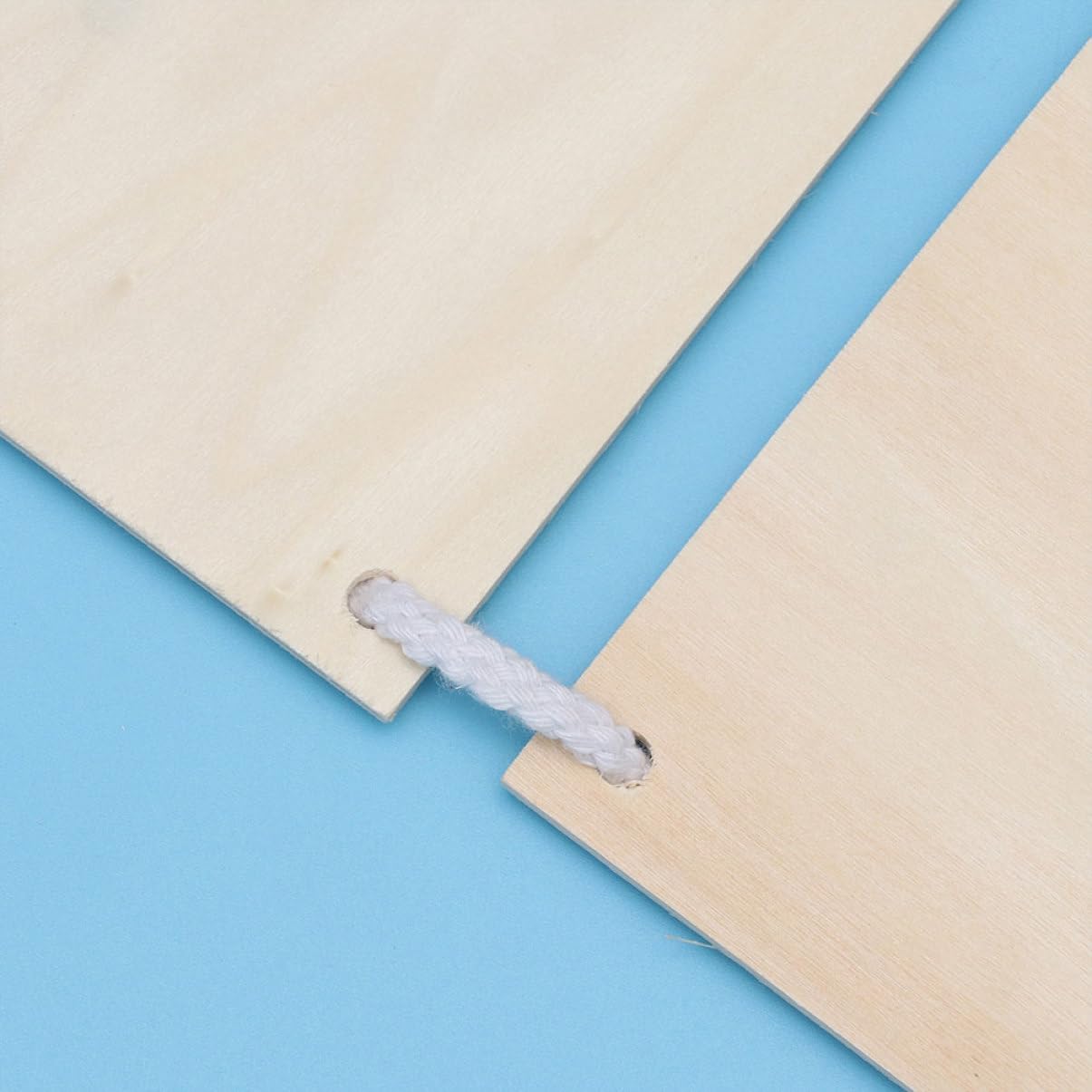 3 Pcs Blank Wood Hanging Board Wall Display Board for Xmas DIY