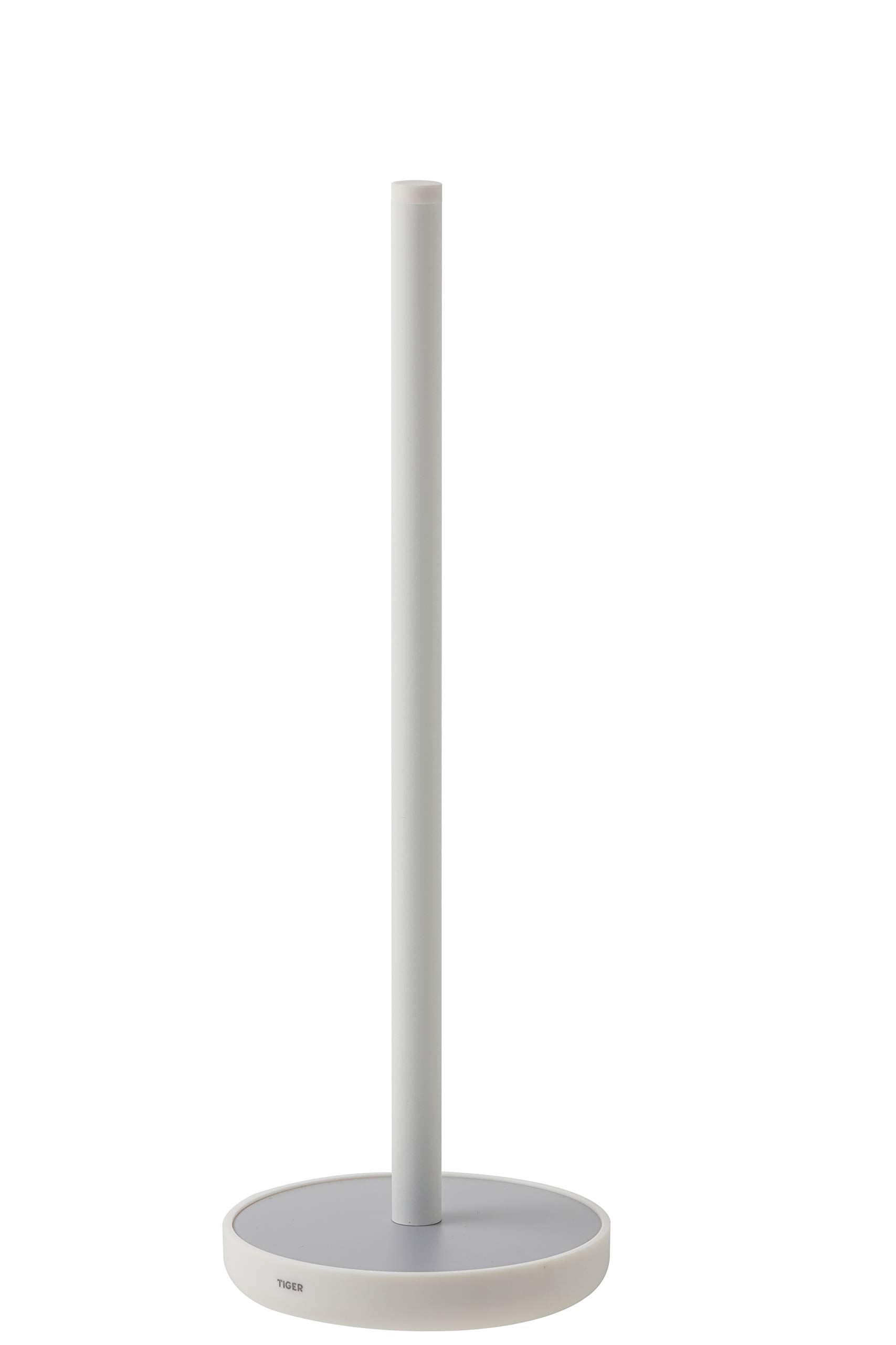 TIGER Urban Portarotolo di Riserva, Acciaio Inox, ABS, Bianco, 12,5 x 36 x 12,5 cm