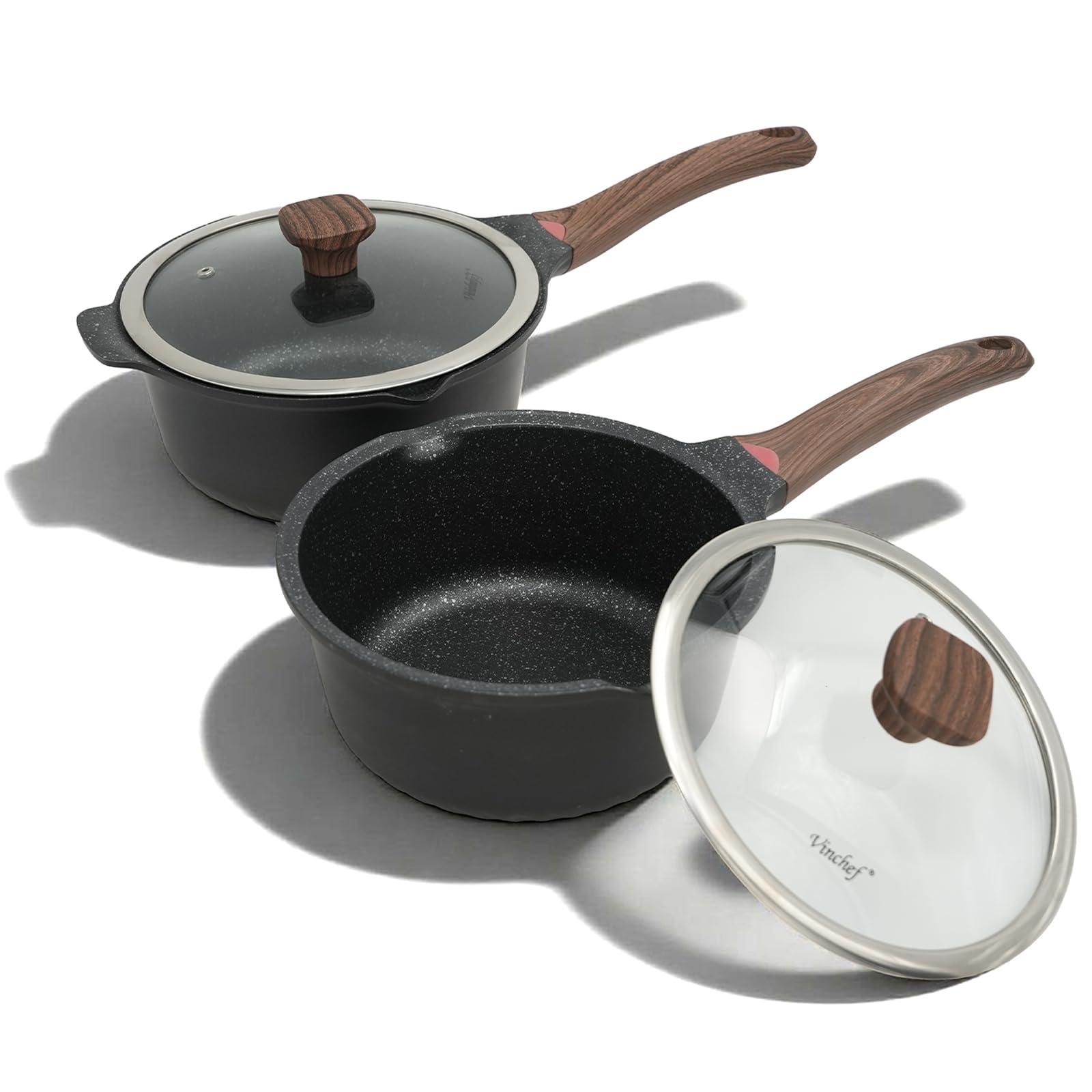 Vinchef 4QT Nonstick Saucepan with Lid -13