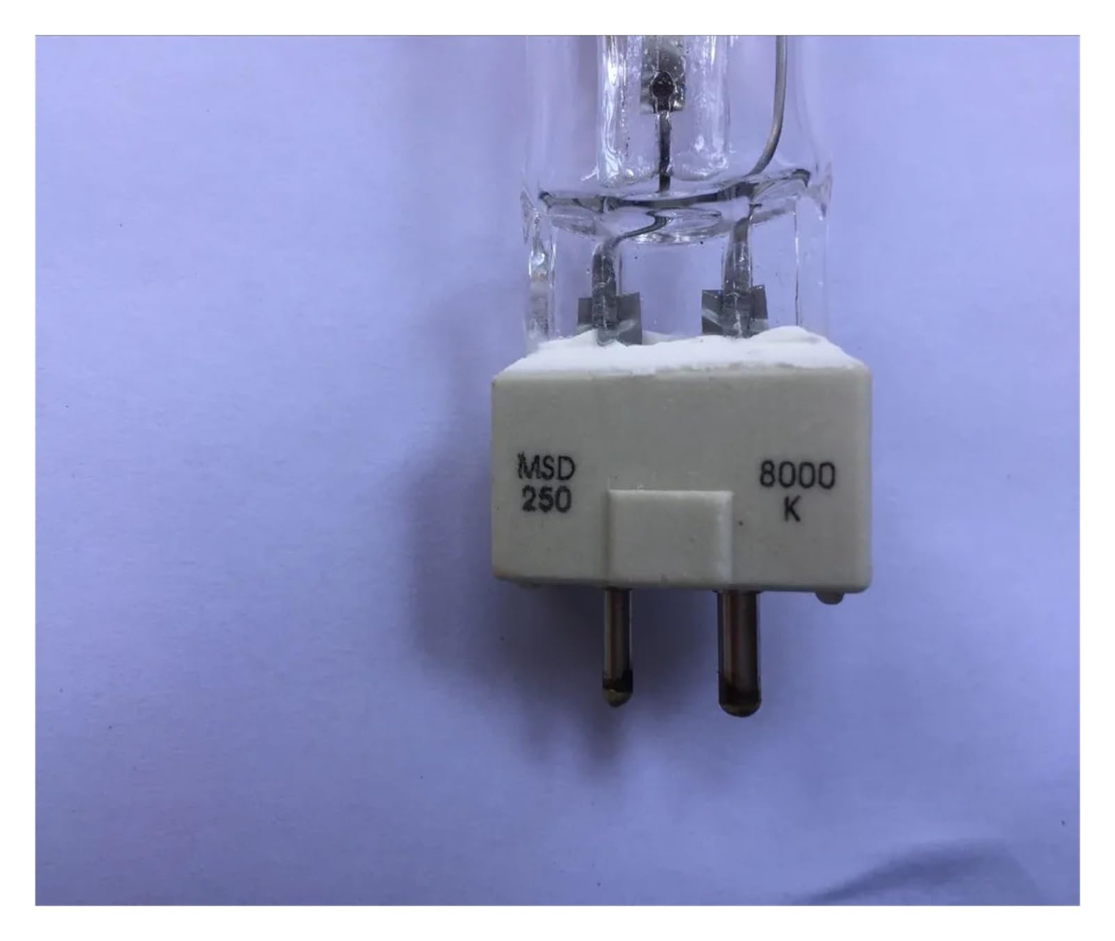 Lámpara de iluminación de Escenario MSD 250/2 NSD MSD250W Watts 90V MSR Bombilla 8000K Lámpara de halogenuros metálicos Disco