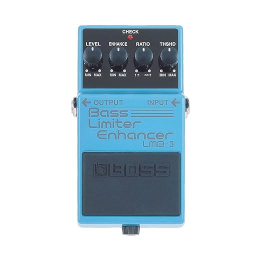 BOSS Lmb-3 Bass Limiter/Enhancer Pedal, Increased Bass Clarity And Presence