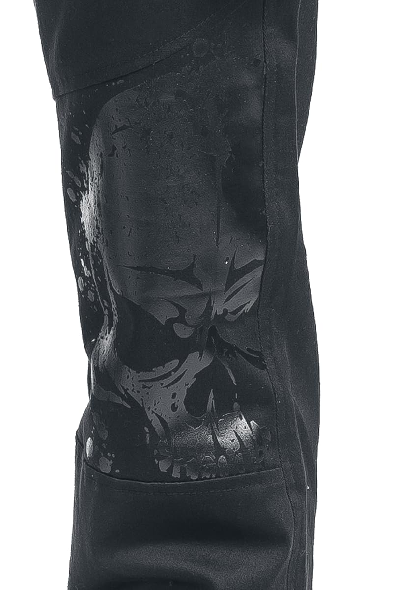 Adrian Pant Boot Cut Männer Stoffhose schwarz