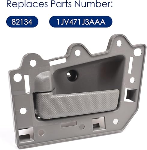 Miniatura 5 de Lcyolada 82134 Manija de puerta interior delantera izquierda del lado del conductor compatible con Jeep Grand Cherokee 2005 2006 2007 2008 2009