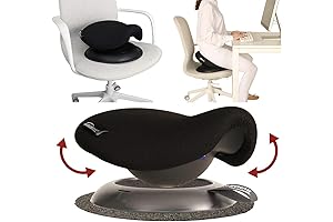 Ergonomic Saddle Seat: Transform Any Chair into a Swinging Saddle