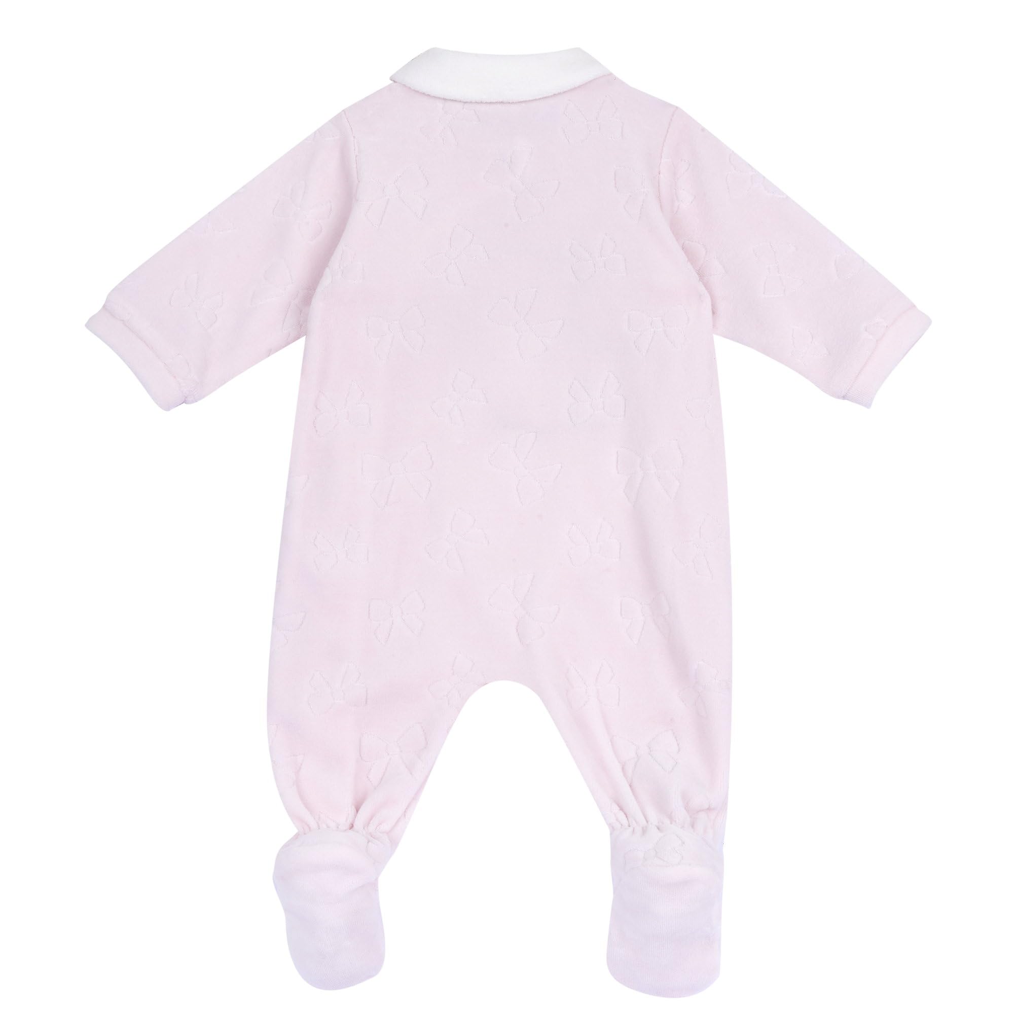 Chicco, Tutina Neonata in Calda e Morbida Ciniglia, con Comoda Apertura Frontale, Ideale per l'Inverno, Abbigliamento Bambina 0-24 Mesi, Designed in Italy