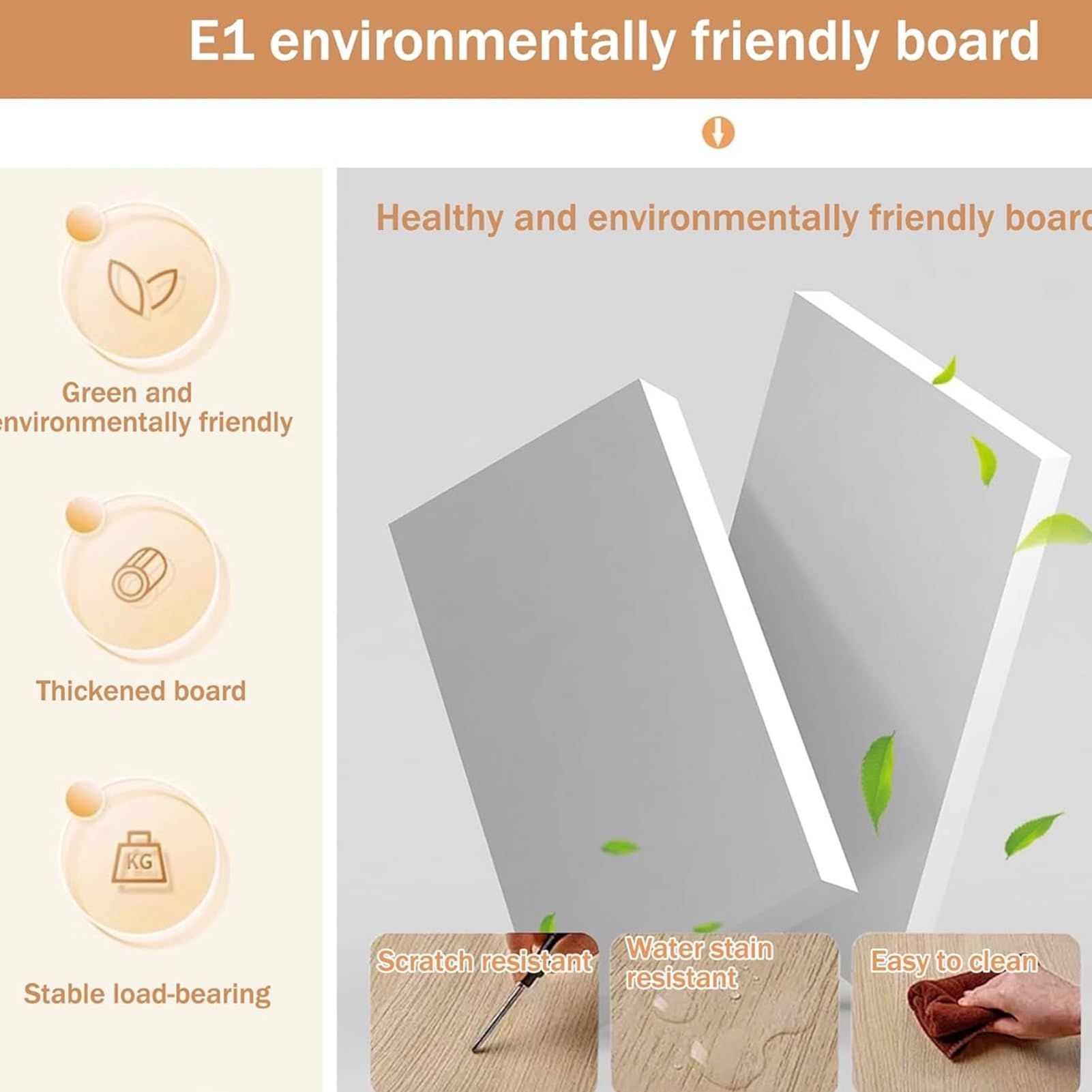 Empfangstheke, Büro-Rezeption, Rezeptionstresen Mit Abschließbaren Schubladen, Kassentisch for Den Einzelhandel In Der Lobby, Stehender Computer-Rezeptionstresen Aus Holz(Brown,39.3inchx100cm)