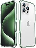 Vista 29 de HENGHUI Parachoques de aluminio compatibles con iPhone 12 Mini de 5.4 PULGADAS, estuche con marco metálico, parachoques delgado de diseño genial