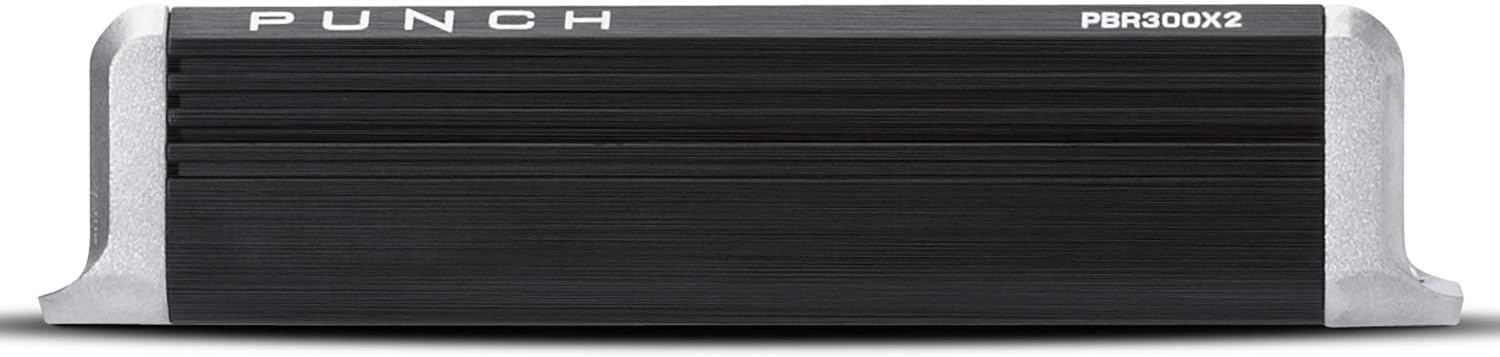 Rockford Fosgate PBR300X2 Punch 300 Watt 2 Channel Boosted Rail Amplifier