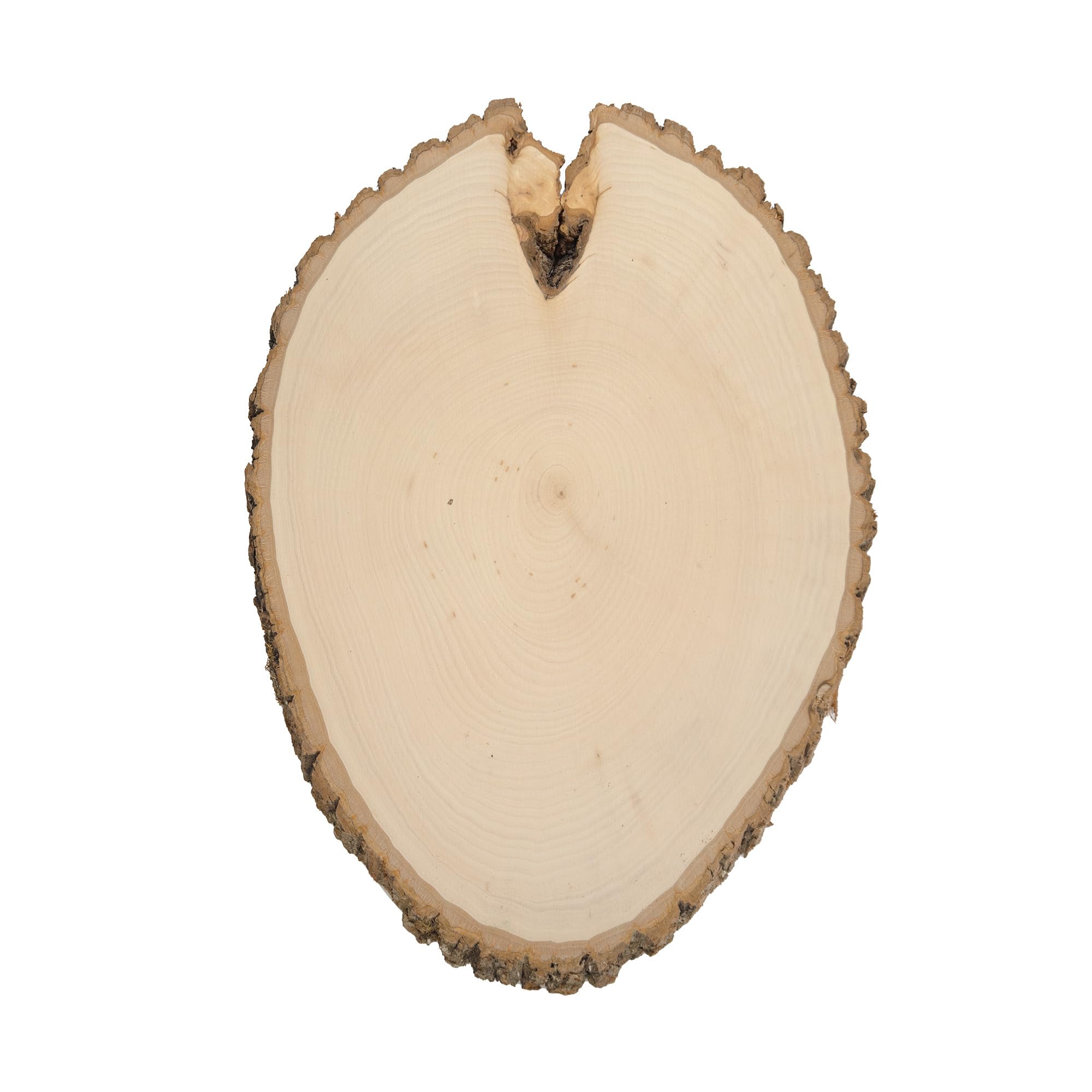 Walnut Hollow Tilo Redondo Pequeño Con Madera De Borde Vivo Paquete De 24 Para Lena Decoracion