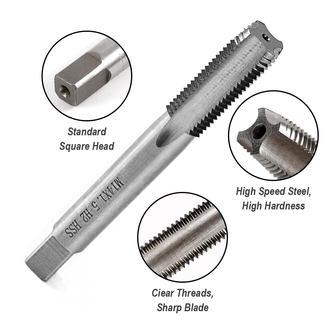 Aililong Outil à Visser m14x1,5mm Ω Alliage et métaux Non ferreux Outils de précision