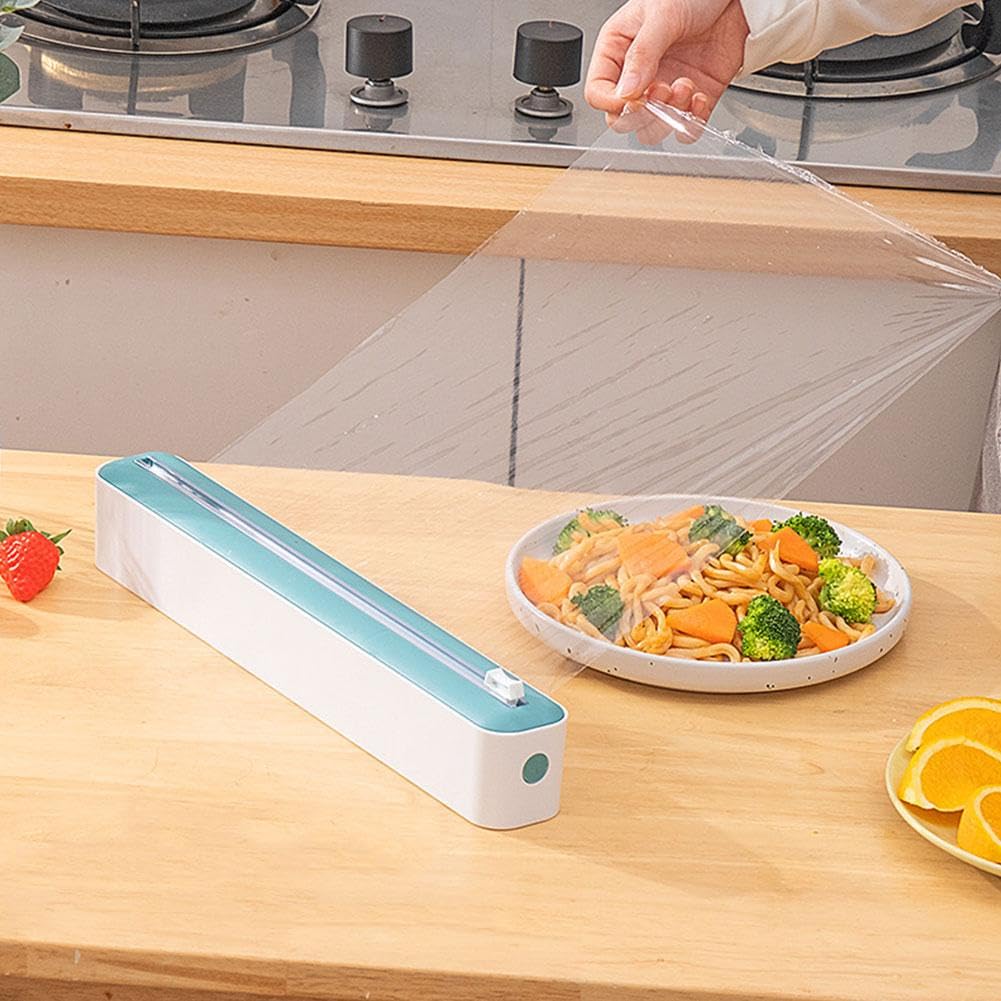 Distributeur De Film Alimentaire Avec Cutter - 36,1cm (Film Étirable Transparent)
