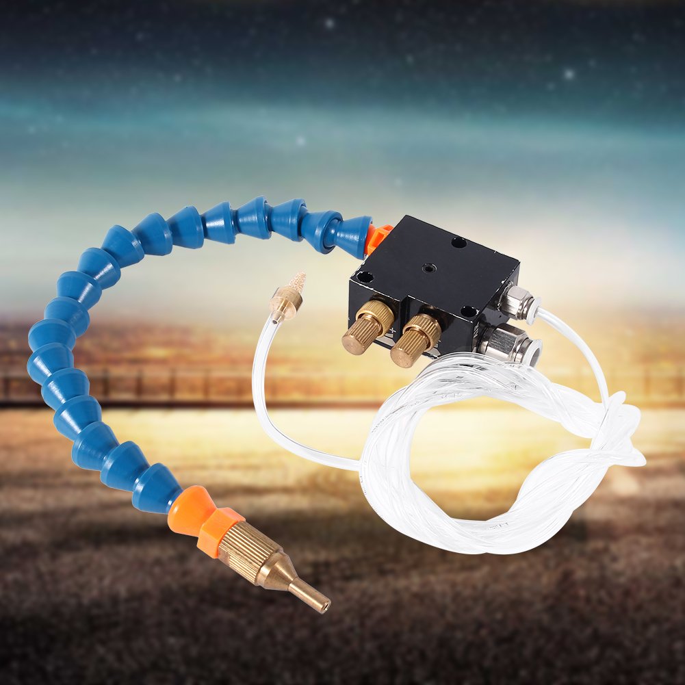 2 Spruzzatori Per Liquido Di Raffreddamento E Lubrificazione | Per Trapani E Torni CNC, Tubo Aria 8 Mm, Nebulizzazione Efficiente - Foto 11