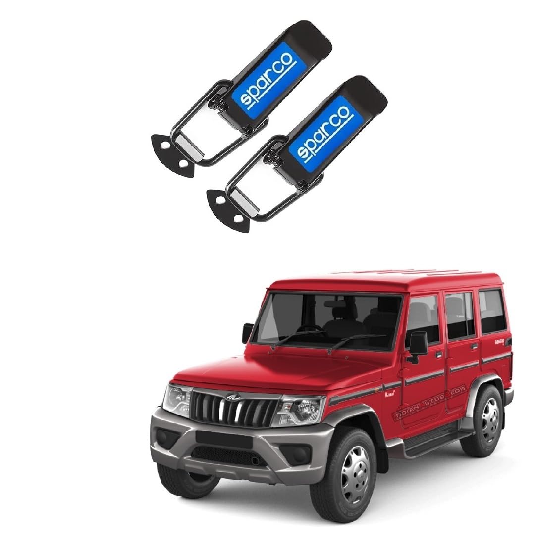 Car Front and Rear Bumper Protection Hook Lock Clips Set of 2pcs