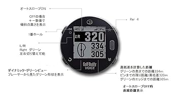 Amazon.co.jp: GolfBuddy ゴルフバディー VOICE3 Band タイプ