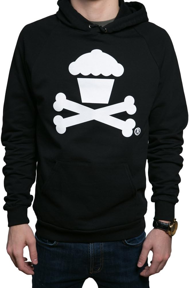 Johnny Cupcakes - Classic Cupcake Crossbones Hoodie (XX-Large)