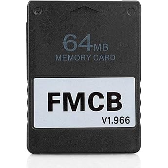 2022 Free McBoot Card v1.966 PS2 Memory Card 64MB Memory Card Plug and Play Help You Start Games on Your Hard Drive or USB Hard Drive