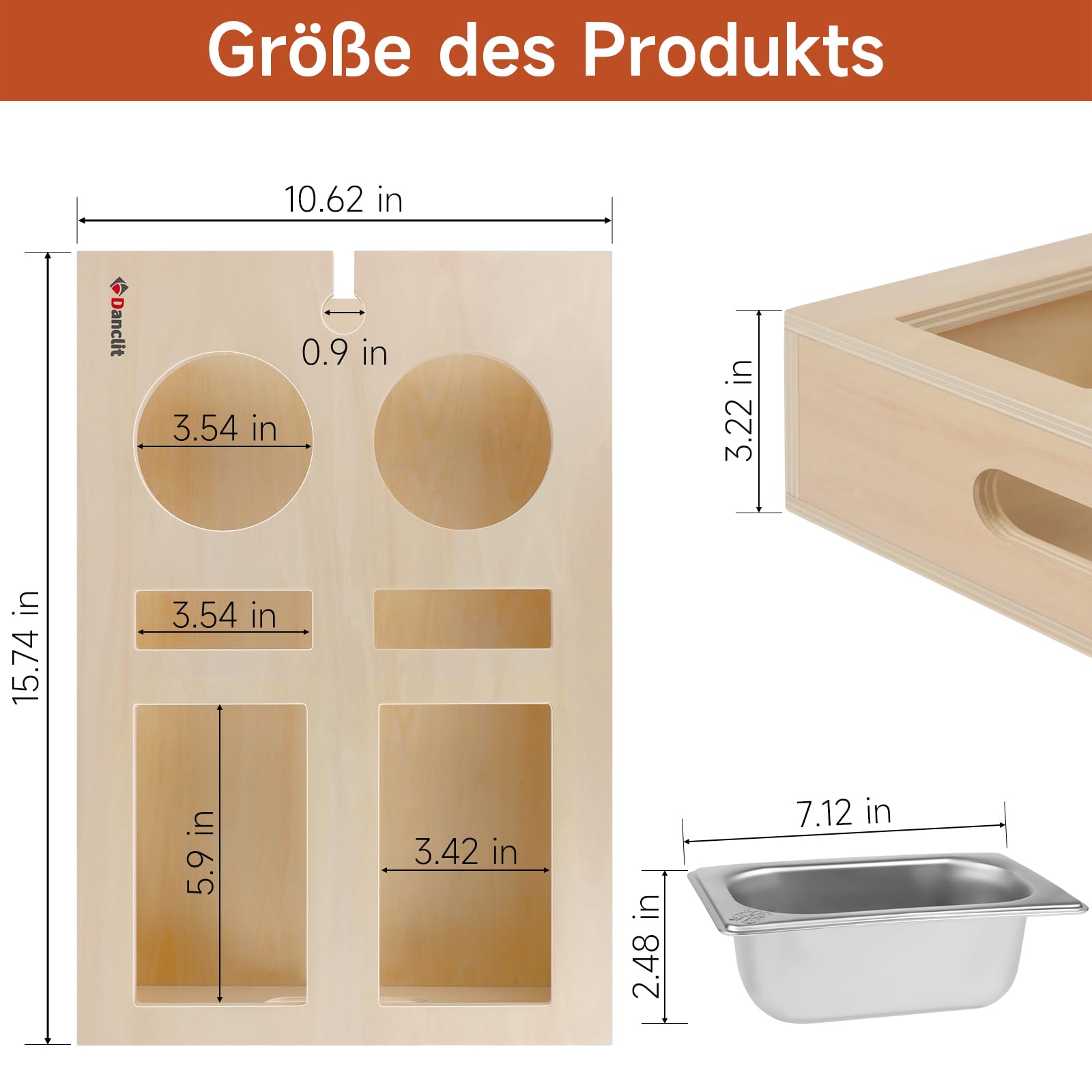 Couchbar, Sofatablett Sofa Snackspender Couchbar Snackbox mit 2 Edelstahl Snackschalen Snackspender als Geschenk für Familie Freunde