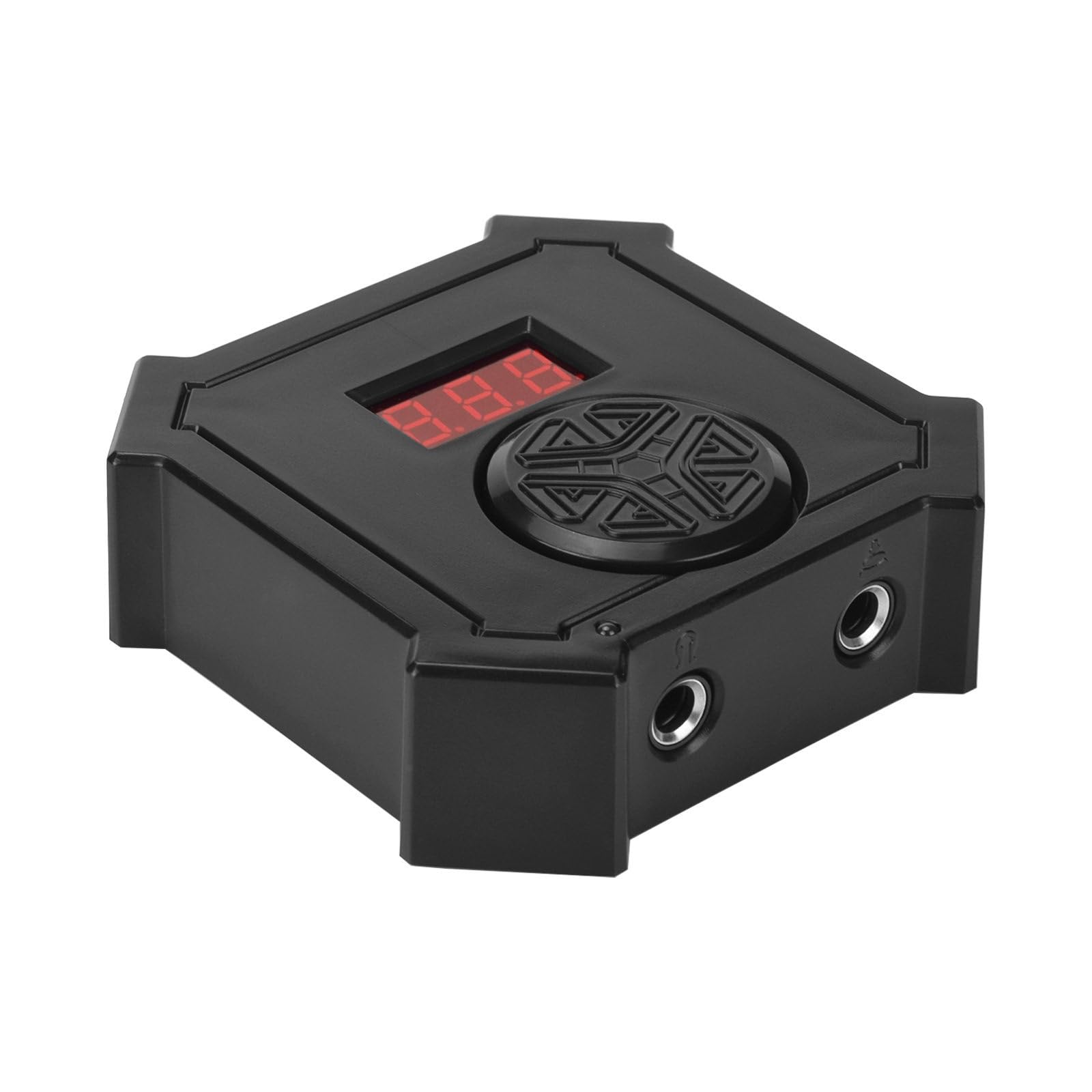 Fuente de alimentación de tatuaje digital compacta: unidad de potencia profesional con pantalla LED y control de voltaje giratorio para máquinas de tatuaje de revestimiento y sombreador