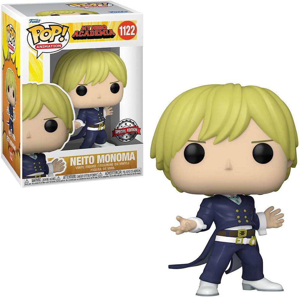 Funko Pop! Animation My Hero Academia: Neito Monoma #1122 Special Edition Exclusive - Official Collectible Vinyl Figure