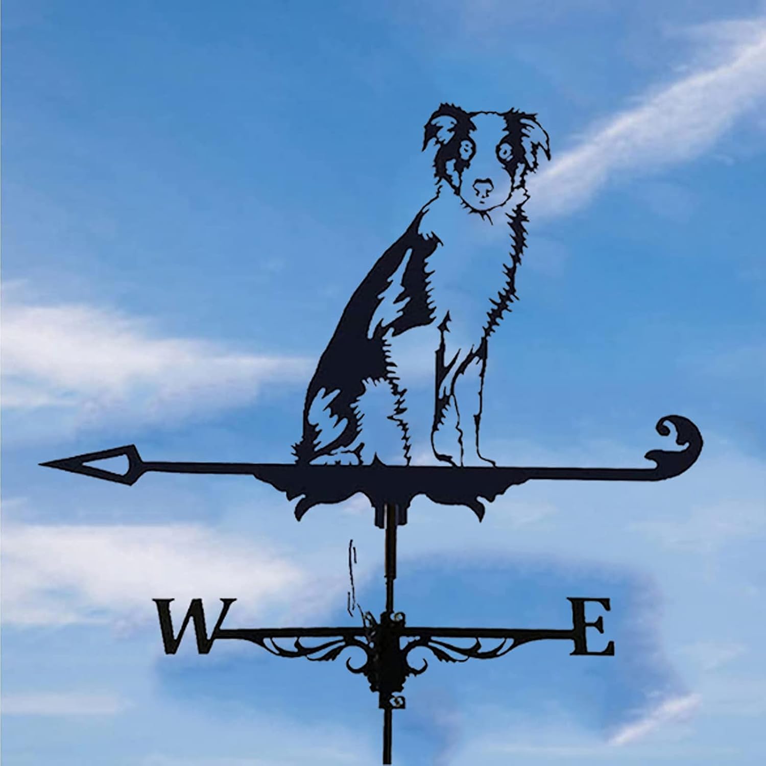 Retro Metal Weathervane Animal,Outdoor Roof Garden Mount Yard Decor Weather Vane