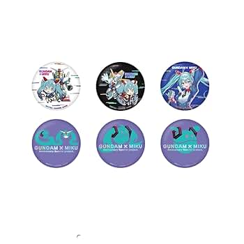 GUNDAM x MIKU メモリアル缶バッジ&コラボカードセット GUNDAM x MIKU メモリアル缶バッジ&コラボカードセット GUNDAM x