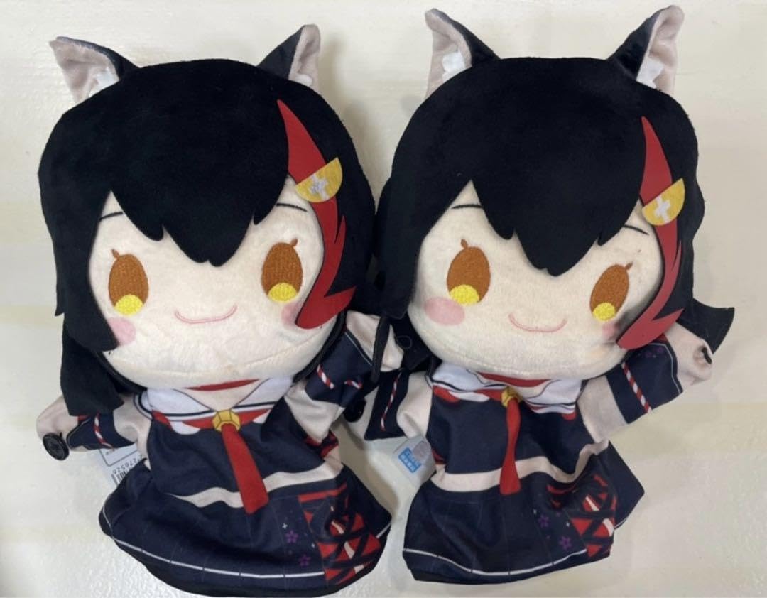 Amazon.co.jp: ホロ ライブ パペットぬいぐるみ 大神ミオ 2種セット